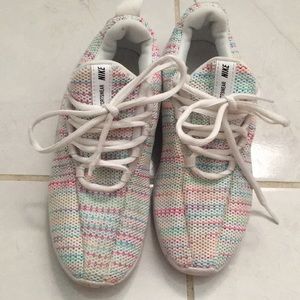 Nike mesh sneakers.  used but almost new